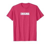 Enigme T-Shirt, Homme, Rouge Chiné, M