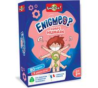 Enigmes - Corps Humain - Devinez La Réponse Le Plus Rapidement Possible Grâce Aux Indices- Jeu De Cartes - Collection Enigmes - 2 À 6 Joueurs - 7 Ans - Fabriqué En France - 200462[Z365]