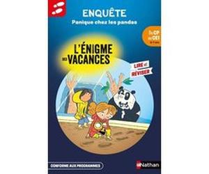 Enigmes des Vacances CP-CE1 Panique chez les pandas Claudine Aubrun (Auteur), Vincent Duquesne (Auteur), Audoin Laurent (Illustration)