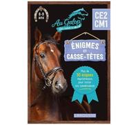 Enigmes Et Casse-Têtes Au Galop ! Une Saison À Cheval - Du Ce2 Au Cm1