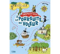 Enigmes et jeux a la poursuite - Virginie Loubier - Lito - broché - Livre-jeu