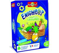 Enigmes - Fruits Et Légumes - Devinez La Réponse Le Plus Rapidement Possible Grâce Aux Indices- Jeu De Cartes - Collection Enigmes - 2 À 6 Joueurs - 7 Ans - Fabriqué En France - 283588[Z362]