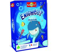 Enigmes - Monde Marin - Devinez La Réponse Le Plus Rapidement Possible Grâce Aux Indices- Jeu De Cartes - Collection Enigmes - 2 À 6 Joueurs - 7 Ans - Fabriqué En France - 283649[Z363]