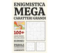 Enigmistica MEGA Caratteri Grandi: 100+ giochi testati