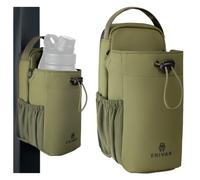 Enivan - Sac de sport magnétique - Sac à bandoulière, porte-bouteille, téléphone portable, clés - Vert