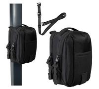 ENIVAN, Sac de Sport magnétique - Sac Banane Unisexe, Sacoche Sport avec 2 Compartiments Zippés, Poche Téléphone, Clés, AirTag, Bandoulière Réglable, Port Épaule