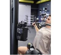 Enivan - Sac Magnétique Salle de Sport avec Fixation Aimantée, Téléphone, Clés, Gourde 1,5L - Noir