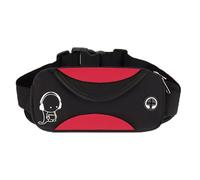 EnixwH Sac Banane Femme, Banane Homme avec Ceinture Réglable, Hindbag Garçons et Filles, Petite Sacoche Homme Imperméable, Sacoche Festival Course pour Enfants pour Fitness Marche Vélo (Rouge)