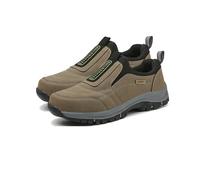 Enjerr Orthopedic Shoes,Ideacloth Shoes for Men,Slip-on Outdoor Sneakers (Khaki,43)