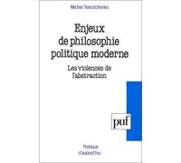 Enjeux de philosophie politique moderne