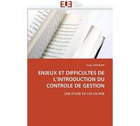 Enjeux Et Difficultes De L'introduction Du Controle De Gestion