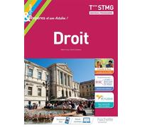 Enjeux & Repères Droit Terminale STMG - Livre élève - Éd. 2020 - Alban Lucas - Hachette Technique - broché - Scolaire / Universitaire
