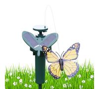 Enjeux solaires de jardin de papillons - Décorations de papillons avec papillons solaires | Papillons solaires réalistes à économie d'énergie pour l'allée Aménagement paysager Balcon Walkway Poolside