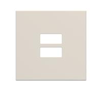 Enjo chargeur USB dune - APPAREILLAGE MURAL GALLERY HAGER WXD112D