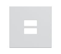 Enjo chargeur USB pure - APPAREILLAGE MURAL GALLERY HAGER WXD112B