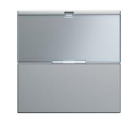 Enjo inter porte-eti.2M titane - APPAREILLAGE MURAL GALLERY HAGER WXD002T