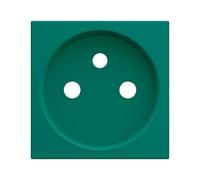 Enjo PC 2P+T vert - APPAREILLAGE MURAL GALLERY HAGER WXD100V