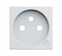 Enjo PC 2P+T voyant pure - APPAREILLAGE MURAL GALLERY HAGER WXD103B