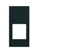 Enjo prise RJ45 1M night - APPAREILLAGE MURAL GALLERY HAGER WXD201N