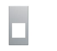 Enjo prise RJ45 1M titane - APPAREILLAGE MURAL GALLERY HAGER WXD201T