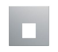 Enjo prise RJ45 2M titane - APPAREILLAGE MURAL GALLERY HAGER WXD202T