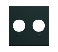 Enjo prise TV+FM 2M night - APPAREILLAGE MURAL GALLERY HAGER WXD253N