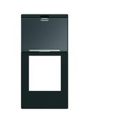 Enjo RJ45 porte-etiqu 1M night - APPAREILLAGE MURAL GALLERY HAGER WXD205N