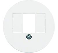 Enjoliveur 1930 pour double chargeur USB Alba - HAGER WTF4000WG