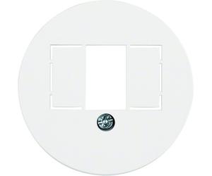 Enjoliveur 1930 pour double chargeur USB Alba - HAGER WTF4000WG