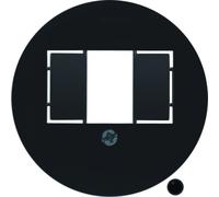 Enjoliveur 1930 pour double chargeur USB Nuit - HAGER WTF4000BG