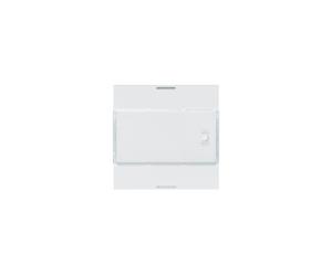 Enjoliveur 2PB KNX LED pure - APPAREILLAGE MURAL HAGER WXE312B