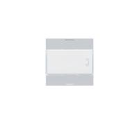 Enjoliveur 2PB KNX LED titane - APPAREILLAGE MURAL HAGER WXE312T