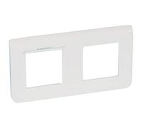 Enjoliveur 2X2 modules horizontal Legrand Mosaic antimicrobien