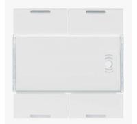 Enjoliveur 4 boutons poussoirs KNX gallery LED pure (WXE314B)