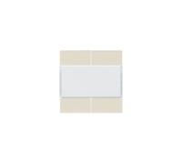 Enjoliveur 4PB KNX dune - APPAREILLAGE MURAL HAGER WXE304D