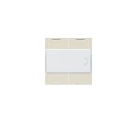 Enjoliveur 4PB KNX LED dune - APPAREILLAGE MURAL HAGER WXE314D