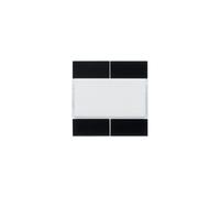 Enjoliveur 4PB KNX night - APPAREILLAGE MURAL HAGER WXE304N