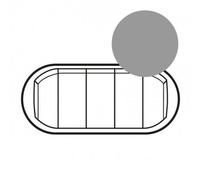enjoliveur - 5 commandes compactes - legrand céliane - titane