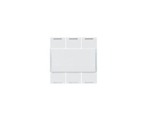 Enjoliveur 6PB KNX LED pure - APPAREILLAGE MURAL HAGER WXE316B