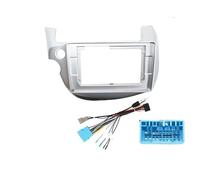 Enjoliveur Autoradio DVD Android 10 Pouces Cadre Plastique avec Écran Tableau Bord Câbles Faisceau Inclus pour Fit pour Jazz 2008 2009-2013 Audio Cadre Radio(Frame B and Cable A)