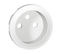 Legrand Enjoliveur Céliane 68112 pour prise de courant 2P+T à puits thermoplastique blanc
