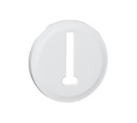 Legrand 068238 Enjoliveur Céliane pour Prise Téléphone 8 Contacts, Blanc, Lot de 10