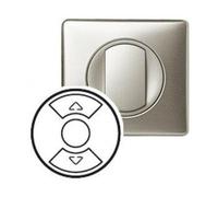 Enjoliveur Céliane pour commande pour volets roulants Titane