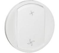 Legrand 068061 Enjoliveur Céliane pour Commande VMC, Blanc, Lot de 10