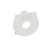 Enjoliveur Céliane pour interrupteur à clé pour BAES - Blanc - 68199 - Legrand