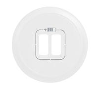 Enjoliveur CÉLIANE pour chargeur double USB Type-A et Type-C blanc - LEGRAND - 068256 Blanc G