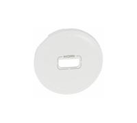 Enjoliveur Céliane pour prise audio/vidéo HDMI Blanc 068216