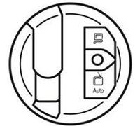 Enjoliveur Céliane pour prise RJ45 STP - Réseau Optimum - Blanc