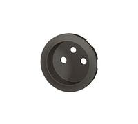 Enjoliveur Céliane - prise 2P+T standard - Graphite - non affleurant