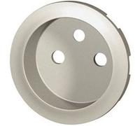 Enjoliveur Céliane - prise 2P+T standard - Titane - non affleurant Titane
